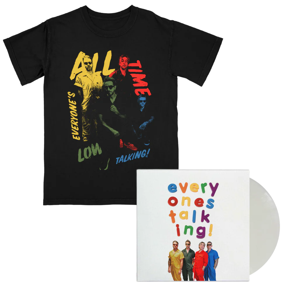Everyone's Talking! Photo T-Shirt + White LP Fan Pack